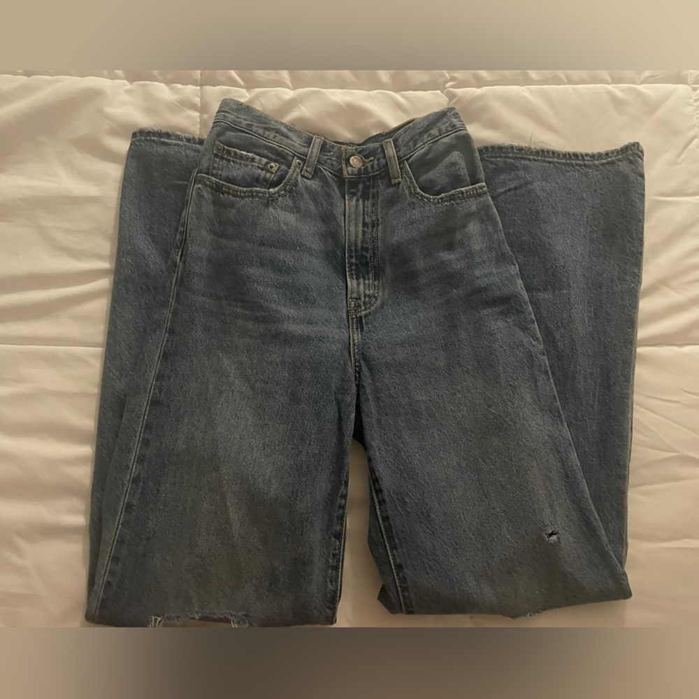 Levi’s wide leg jeans